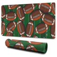 thumbnail image 1 of Long Mouse Pads for Desk,Football on Field Pattern Desk Mats on Top Of Desks, Desk Mouse Pad Extra Large with 3mm Non-Slip Base and Stitched Edge for Gaming,Office,Work,Home 47.3"x23.6", 1 of 6