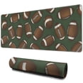 thumbnail image 1 of Long Mouse Pads for Desk,Football Pattern Desk Mats on Top Of Desks, Desk Mouse Pad Extra Large with 3mm Non-Slip Base and Stitched Edge for Gaming,Office,Work,Home 31.5"x11.8", 1 of 6