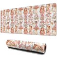 thumbnail image 1 of Long Mouse Pads for Desk,Forest Fairy Princess Pattern Desk Mats on Top Of Desks, Desk Mouse Pad Extra Large with 3mm Non-Slip Base and Stitched Edge for Gaming,Office,Work,Home 31.5"x11.8", 1 of 6