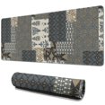 thumbnail image 1 of Long Mouse Pads for Desk,Geometric and Floral Boho Pattern Desk Mats on Top Of Desks, Desk Mouse Pad Extra Large with 3mm Non-Slip Base and Stitched Edge for Gaming,Office,Work,Home 31.5"x11.8", 1 of 6