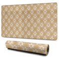 thumbnail image 1 of Long Mouse Pads for Desk,Golden Christmas Pattern Desk Mats on Top Of Desks, Desk Mouse Pad Extra Large with 3mm Non-Slip Base and Stitched Edge for Gaming,Office,Work,Home 47.3x23.6in, 1 of 5