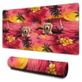 thumbnail image 1 of Long Mouse Pads for Desk,Golden Retriever Hawaiian Desk Mats on Top Of Desks, Desk Mouse Pad Extra Large with 3mm Non-Slip Base and Stitched Edge for Gaming,Office,Work,Home 31.5"x15.7", 1 of 6