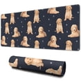 thumbnail image 1 of Long Mouse Pads for Desk,Goldendoodle Dog Desk Mats on Top Of Desks, Desk Mouse Pad Extra Large with 3mm Non-Slip Base and Stitched Edge for Gaming,Office,Work,Home 31.5"x11.8", 1 of 6