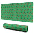 thumbnail image 1 of Long Mouse Pads for Desk,Green Bigfoot and Campfire Pattern Desk Mats on Top Of Desks, Desk Mouse Pad Extra Large with 3mm Non-Slip Base and Stitched Edge for Gaming,Office,Work,Home 35.4"x15.7", 1 of 6