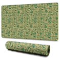 thumbnail image 1 of Long Mouse Pads for Desk,Green Bigfoot and Text Pattern Desk Mats on Top Of Desks, Desk Mouse Pad Extra Large with 3mm Non-Slip Base and Stitched Edge for Gaming,Office,Work,Home 47.3"x23.6", 1 of 6
