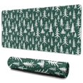 thumbnail image 1 of Long Mouse Pads for Desk,Green Christmas Tree Pattern Desk Mats on Top Of Desks, Desk Mouse Pad Extra Large with 3mm Non-Slip Base and Stitched Edge for Gaming,Office,Work,Home 35.4x15.7in, 1 of 5