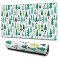 thumbnail image 1 of Long Mouse Pads for Desk,Green Christmas Tree Pattern Desk Mats on Top Of Desks, Desk Mouse Pad Extra Large with 3mm Non-Slip Base and Stitched Edge for Gaming,Office,Work,Home 47.3x23.6in, 1 of 5