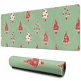 thumbnail image 1 of Long Mouse Pads for Desk,Green Christmas Tree Pattern Desk Mats on Top Of Desks, Desk Mouse Pad Extra Large with 3mm Non-Slip Base and Stitched Edge for Gaming,Office,Work,Home 31.5x11.8in, 1 of 5