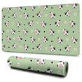 thumbnail image 1 of Long Mouse Pads for Desk,Green Cow Heart Pattern Desk Mats on Top Of Desks, Desk Mouse Pad Extra Large with 3mm Non-Slip Base and Stitched Edge for Gaming,Office,Work,Home 47.3"x23.6", 1 of 6