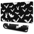 thumbnail image 1 of Long Mouse Pads for Desk,Halloween Bat Pattern Desk Mats on Top Of Desks, Desk Mouse Pad Extra Large with 3mm Non-Slip Base and Stitched Edge for Gaming,Office,Work,Home 47.3"x23.6", 1 of 6