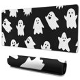 thumbnail image 1 of Long Mouse Pads for Desk,Halloween Cute Ghosts Pattern Desk Mats on Top Of Desks, Desk Mouse Pad Extra Large with 3mm Non-Slip Base and Stitched Edge for Gaming,Office,Work,Home 35.4"x15.7", 1 of 6