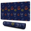 thumbnail image 1 of Long Mouse Pads for Desk,Halloween Doodle Icons Pattern Desk Mats on Top Of Desks, Desk Mouse Pad Extra Large with 3mm Non-Slip Base and Stitched Edge for Gaming,Office,Work,Home 47.3"x23.6", 1 of 6
