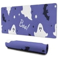 thumbnail image 1 of Long Mouse Pads for Desk,Halloween Ghost Bat Pattern Desk Mats on Top Of Desks, Desk Mouse Pad Extra Large with 3mm Non-Slip Base and Stitched Edge for Gaming,Office,Work,Home 35.4x15.7in, 1 of 5