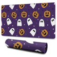 thumbnail image 1 of Long Mouse Pads for Desk,Halloween Ghost Pumpkin Pattern Desk Mats on Top Of Desks, Desk Mouse Pad Extra Large with 3mm Non-Slip Base and Stitched Edge for Gaming,Office,Work,Home 47.3x23.6in, 1 of 5