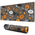 thumbnail image 1 of Long Mouse Pads for Desk,Halloween Ghost Pumpkin Pattern Desk Mats on Top Of Desks, Desk Mouse Pad Extra Large with 3mm Non-Slip Base and Stitched Edge for Gaming,Office,Work,Home 31.5x11.8in, 1 of 5