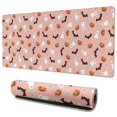 thumbnail image 1 of Long Mouse Pads for Desk,Halloween Ghosts Bats and Pumpkins Desk Mats on Top Of Desks, Desk Mouse Pad Extra Large with 3mm Non-Slip Base and Stitched Edge for Gaming,Office,Work,Home 35.4"x15.7", 1 of 6