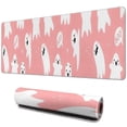 thumbnail image 1 of Long Mouse Pads for Desk,Halloween Ghosts with Boo Desk Mats on Top Of Desks, Desk Mouse Pad Extra Large with 3mm Non-Slip Base and Stitched Edge for Gaming,Office,Work,Home 31.5x11.8in, 1 of 5