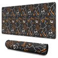 thumbnail image 1 of Long Mouse Pads for Desk,Halloween Ghosts and Spider Webs Desk Mats on Top Of Desks, Desk Mouse Pad Extra Large with 3mm Non-Slip Base and Stitched Edge for Gaming,Office,Work,Home 31.5"x15.7", 1 of 6