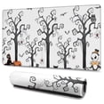thumbnail image 1 of Long Mouse Pads for Desk,Halloween Night Scene Pattern Desk Mats on Top Of Desks, Desk Mouse Pad Extra Large with 3mm Non-Slip Base and Stitched Edge for Gaming,Office,Work,Home 47.3x23.6in, 1 of 5