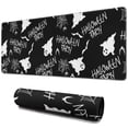 thumbnail image 1 of Long Mouse Pads for Desk,Halloween Party Pattern Desk Mats on Top Of Desks, Desk Mouse Pad Extra Large with 3mm Non-Slip Base and Stitched Edge for Gaming,Office,Work,Home 31.5x11.8in, 1 of 5