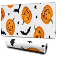 thumbnail image 1 of Long Mouse Pads for Desk,Halloween Pumpkin Bat Pattern Desk Mats on Top Of Desks, Desk Mouse Pad Extra Large with 3mm Non-Slip Base and Stitched Edge for Gaming,Office,Work,Home 47.3x23.6in, 1 of 5