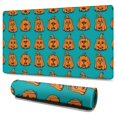 thumbnail image 1 of Long Mouse Pads for Desk,Halloween Pumpkin Pattern Desk Mats on Top Of Desks, Desk Mouse Pad Extra Large with 3mm Non-Slip Base and Stitched Edge for Gaming,Office,Work,Home 47.3x23.6in, 1 of 5