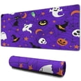 thumbnail image 1 of Long Mouse Pads for Desk,Halloween Purple Spider Web Pattern Desk Mats on Top Of Desks, Desk Mouse Pad Extra Large with 3mm Non-Slip Base and Stitched Edge for Gaming,Office,Work,Home 31.5x11.8in, 1 of 5