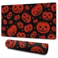thumbnail image 1 of Long Mouse Pads for Desk,Halloween Red Pumpkins Pattern Desk Mats on Top Of Desks, Desk Mouse Pad Extra Large with 3mm Non-Slip Base and Stitched Edge for Gaming,Office,Work,Home 47.3x23.6in, 1 of 5