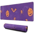 thumbnail image 1 of Long Mouse Pads for Desk,Halloween Spider Bat Pattern Desk Mats on Top Of Desks, Desk Mouse Pad Extra Large with 3mm Non-Slip Base and Stitched Edge for Gaming,Office,Work,Home 31.5x11.8in, 1 of 5