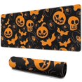 thumbnail image 1 of Long Mouse Pads for Desk,Halloween Spider Bat Pattern Desk Mats on Top Of Desks, Desk Mouse Pad Extra Large with 3mm Non-Slip Base and Stitched Edge for Gaming,Office,Work,Home 31.5x11.8in, 1 of 5