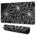 thumbnail image 1 of Long Mouse Pads for Desk,Halloween Spider Web Pattern Desk Mats on Top Of Desks, Desk Mouse Pad Extra Large with 3mm Non-Slip Base and Stitched Edge for Gaming,Office,Work,Home 47.3x23.6in, 1 of 5