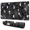 thumbnail image 1 of Long Mouse Pads for Desk,Halloween Spider Web and Skulls Pattern Desk Mats on Top Of Desks, Desk Mouse Pad Extra Large with 3mm Non-Slip Base and Stitched Edge for Gaming,Office,Work,Home 47.3x23.6in, 1 of 5
