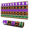 thumbnail image 1 of Long Mouse Pads for Desk,Halloween Striped Icons Pattern Desk Mats on Top Of Desks, Desk Mouse Pad Extra Large with 3mm Non-Slip Base and Stitched Edge for Gaming,Office,Work,Home 31.5x15.7in, 1 of 5