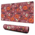 thumbnail image 1 of Long Mouse Pads for Desk,Happy Halloween Pattern Desk Mats on Top Of Desks, Desk Mouse Pad Extra Large with 3mm Non-Slip Base and Stitched Edge for Gaming,Office,Work,Home 31.5x15.7in, 1 of 5