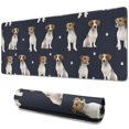 thumbnail image 1 of Long Mouse Pads for Desk,Jack Russell Terrier Desk Mats on Top Of Desks, Desk Mouse Pad Extra Large with 3mm Non-Slip Base and Stitched Edge for Gaming,Office,Work,Home 31.5"x11.8", 1 of 6