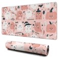 thumbnail image 1 of Long Mouse Pads for Desk,Kawaii Halloween Ghosts Pattern Desk Mats on Top Of Desks, Desk Mouse Pad Extra Large with 3mm Non-Slip Base and Stitched Edge for Gaming,Office,Work,Home 31.5x15.7in, 1 of 5