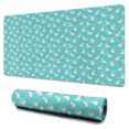 thumbnail image 1 of Long Mouse Pads for Desk,Light Blue Cartoon Unicorn Pattern Desk Mats on Top Of Desks, Desk Mouse Pad Extra Large with 3mm Non-Slip Base and Stitched Edge for Gaming,Office,Work,Home 31.5"x15.7", 1 of 6