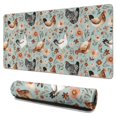 thumbnail image 1 of Long Mouse Pads for Desk,Light Blue Chicken Floral Pattern Desk Mats on Top Of Desks, Desk Mouse Pad Extra Large with 3mm Non-Slip Base and Stitched Edge for Gaming,Office,Work,Home 31.5x15.7in, 1 of 5