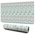 thumbnail image 1 of Long Mouse Pads for Desk,Light Blue Christmas Tree Pattern Desk Mats on Top Of Desks, Desk Mouse Pad Extra Large with 3mm Non-Slip Base and Stitched Edge for Gaming,Office,Work,Home 47.3x23.6in, 1 of 5