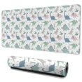 thumbnail image 1 of Long Mouse Pads for Desk,Light Dinosaurs Pastel Pattern Desk Mats on Top Of Desks, Desk Mouse Pad Extra Large with 3mm Non-Slip Base and Stitched Edge for Gaming,Office,Work,Home 35.4"x15.7", 1 of 6