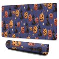 thumbnail image 1 of Long Mouse Pads for Desk,Magical Pumpkin Castle Halloween Pattern Desk Mats on Top Of Desks, Desk Mouse Pad Extra Large with 3mm Non-Slip Base and Stitched Edge for Gaming,Office,Work,Home 47.3x23.6in, 1 of 5