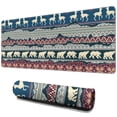 thumbnail image 1 of Long Mouse Pads for Desk,Multicolor Christmas Pattern Desk Mats on Top Of Desks, Desk Mouse Pad Extra Large with 3mm Non-Slip Base and Stitched Edge for Gaming,Office,Work,Home 31.5x11.8in, 1 of 5
