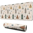 thumbnail image 1 of Long Mouse Pads for Desk,Multicolor Christmas Tree Pattern Desk Mats on Top Of Desks, Desk Mouse Pad Extra Large with 3mm Non-Slip Base and Stitched Edge for Gaming,Office,Work,Home 31.5x11.8in, 1 of 5