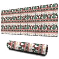 thumbnail image 1 of Long Mouse Pads for Desk,Multicolor Christmas Tree Pattern Desk Mats on Top Of Desks, Desk Mouse Pad Extra Large with 3mm Non-Slip Base and Stitched Edge for Gaming,Office,Work,Home 31.5x11.8in, 1 of 5