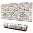 thumbnail image 1 of Long Mouse Pads for Desk,Multicolor Christmas Word Pattern Desk Mats on Top Of Desks, Desk Mouse Pad Extra Large with 3mm Non-Slip Base and Stitched Edge for Gaming,Office,Work,Home 35.4x15.7in, 1 of 5