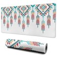 thumbnail image 1 of Long Mouse Pads for Desk,Multicolor Ethnic Geometric Border Desk Mats on Top Of Desks, Desk Mouse Pad Extra Large with 3mm Non-Slip Base and Stitched Edge for Gaming,Work,Home 35.4"x15.7", 1 of 5