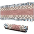 thumbnail image 1 of Long Mouse Pads for Desk,Multicolor Geometric Boho Pattern Desk Mats on Top Of Desks, Desk Mouse Pad Extra Large with 3mm Non-Slip Base and Stitched Edge for Gaming,Office,Work,Home 31.5"x11.8", 1 of 6