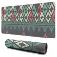 thumbnail image 1 of Long Mouse Pads for Desk,Multicolor Geometric Pattern Desk Mats on Top Of Desks, Desk Mouse Pad Extra Large with 3mm Non-Slip Base and Stitched Edge for Gaming,Office,Work,Home 31.5"x15.7", 1 of 6