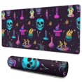 thumbnail image 1 of Long Mouse Pads for Desk,Mystical Halloween Pattern Desk Mats on Top Of Desks, Desk Mouse Pad Extra Large with 3mm Non-Slip Base and Stitched Edge for Gaming,Office,Work,Home 35.4x15.7in, 1 of 5