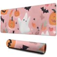 thumbnail image 1 of Long Mouse Pads for Desk,Pastel Halloween Pattern Desk Mats on Top Of Desks, Desk Mouse Pad Extra Large with 3mm Non-Slip Base and Stitched Edge for Gaming,Office,Work,Home 31.5x11.8in, 1 of 5